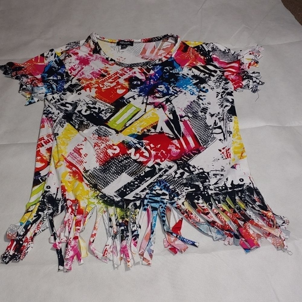 Rouge women's shirt Multicolor size 2x